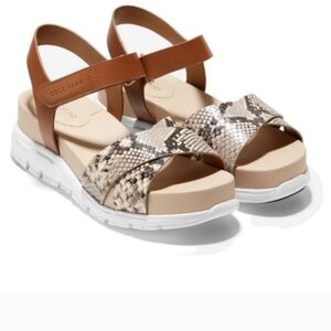 Cole Haan Women's Zeroground Criss Cross Sandal 5.5